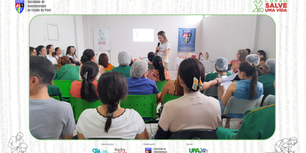  CURSO SALVE UMA VIDA REALIZADO NA UPA DO PROMORAR